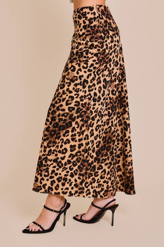 Untamed Elegance Maxi Skirt