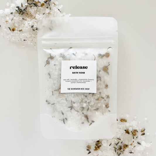 Release Bath Soak Packet - 2oz or 4oz Bath Salts