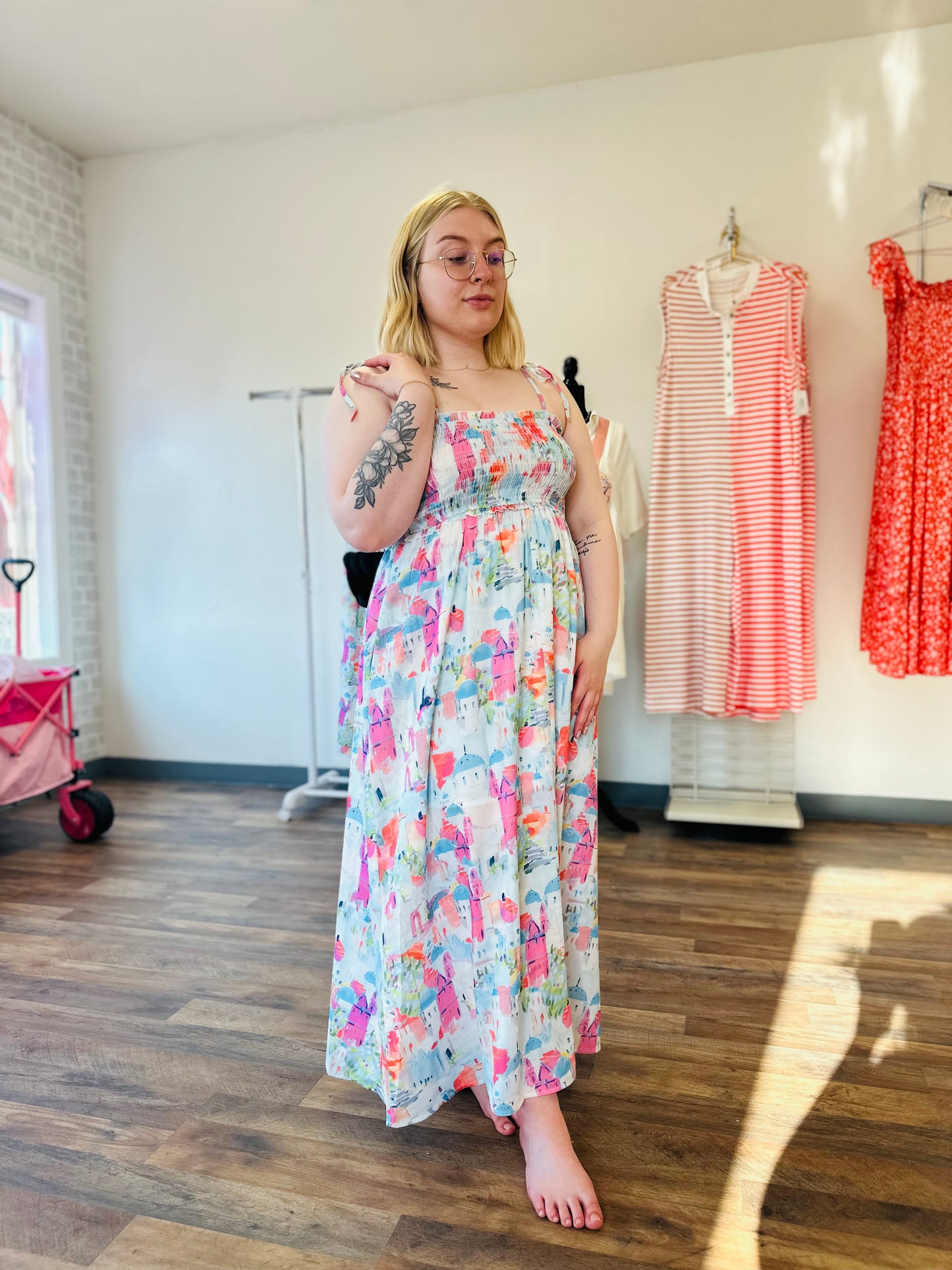 Meet Me in Venice Maxi Dress