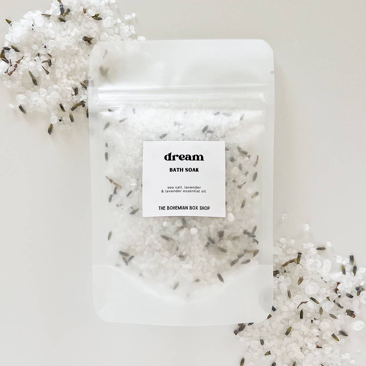 Dream Bath Soak Packet - 2oz or 4oz Bath Salts