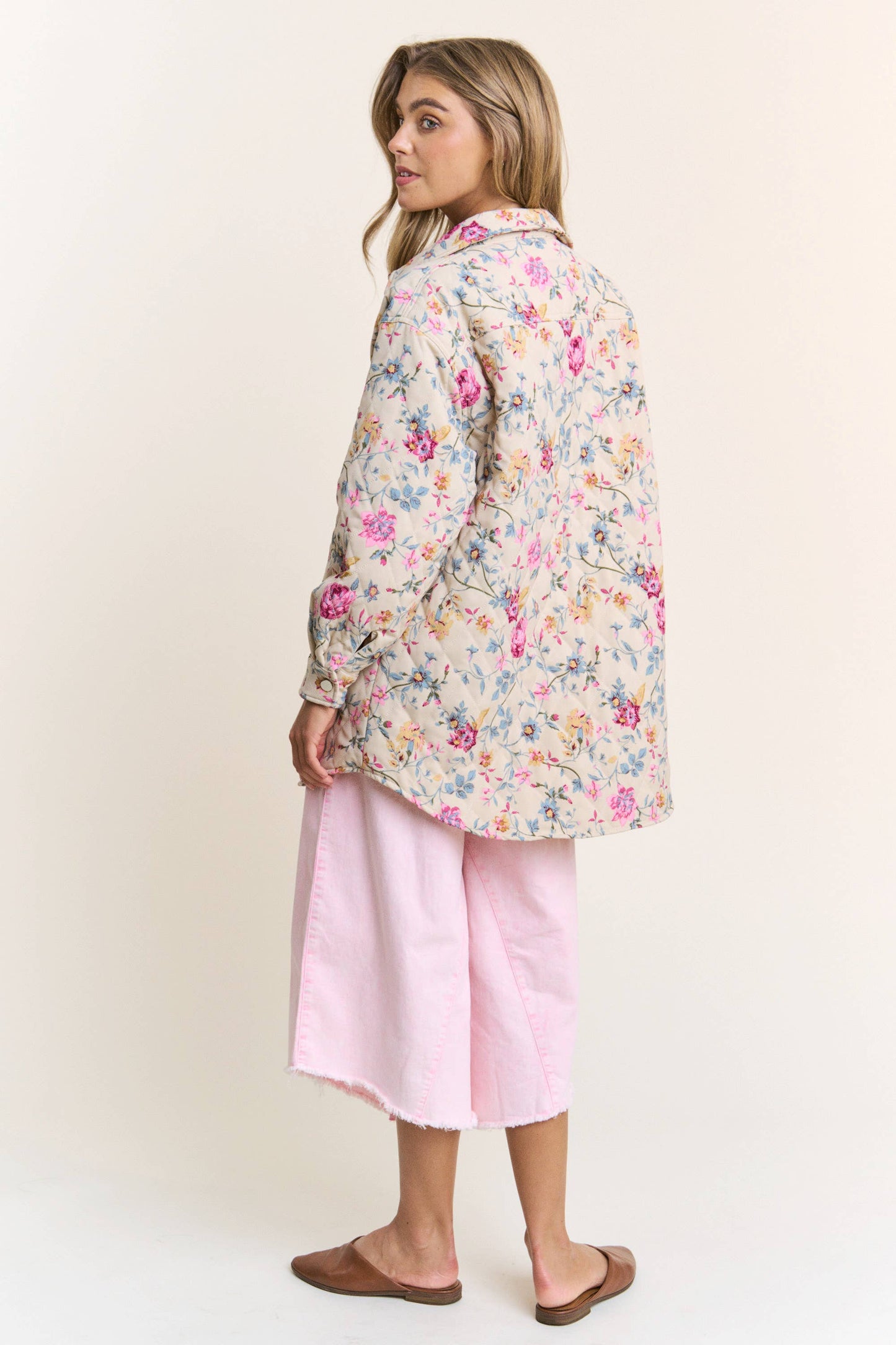 Petal Harvest Button Down Jacket