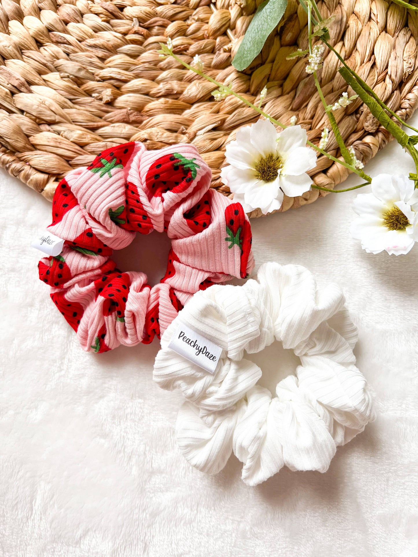 Strawberry Scrunchie