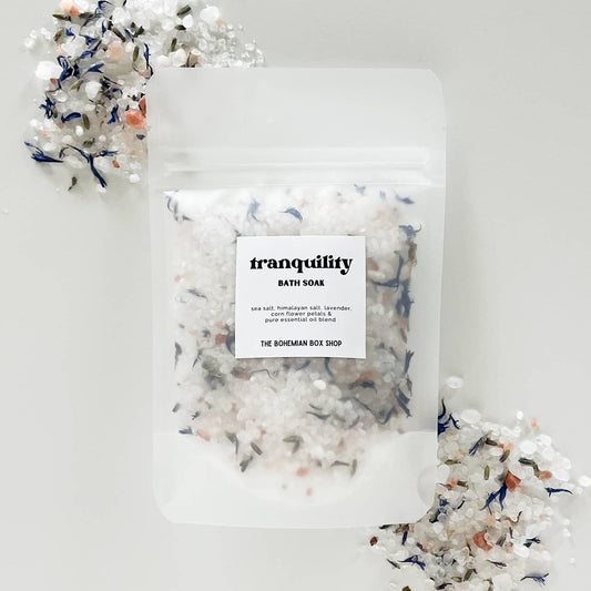 Tranquility Soak Packet - 2oz or 4oz Bath Salts