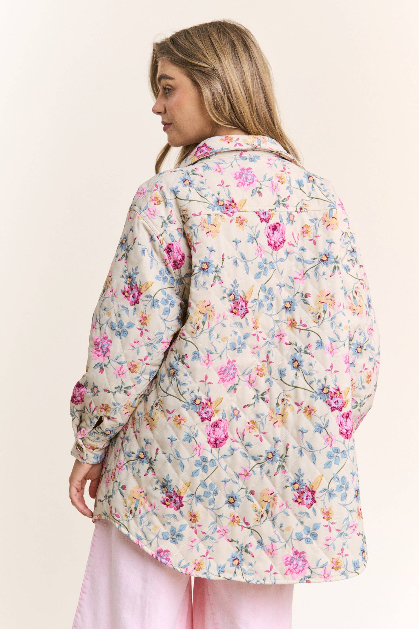 Petal Harvest Button Down Jacket