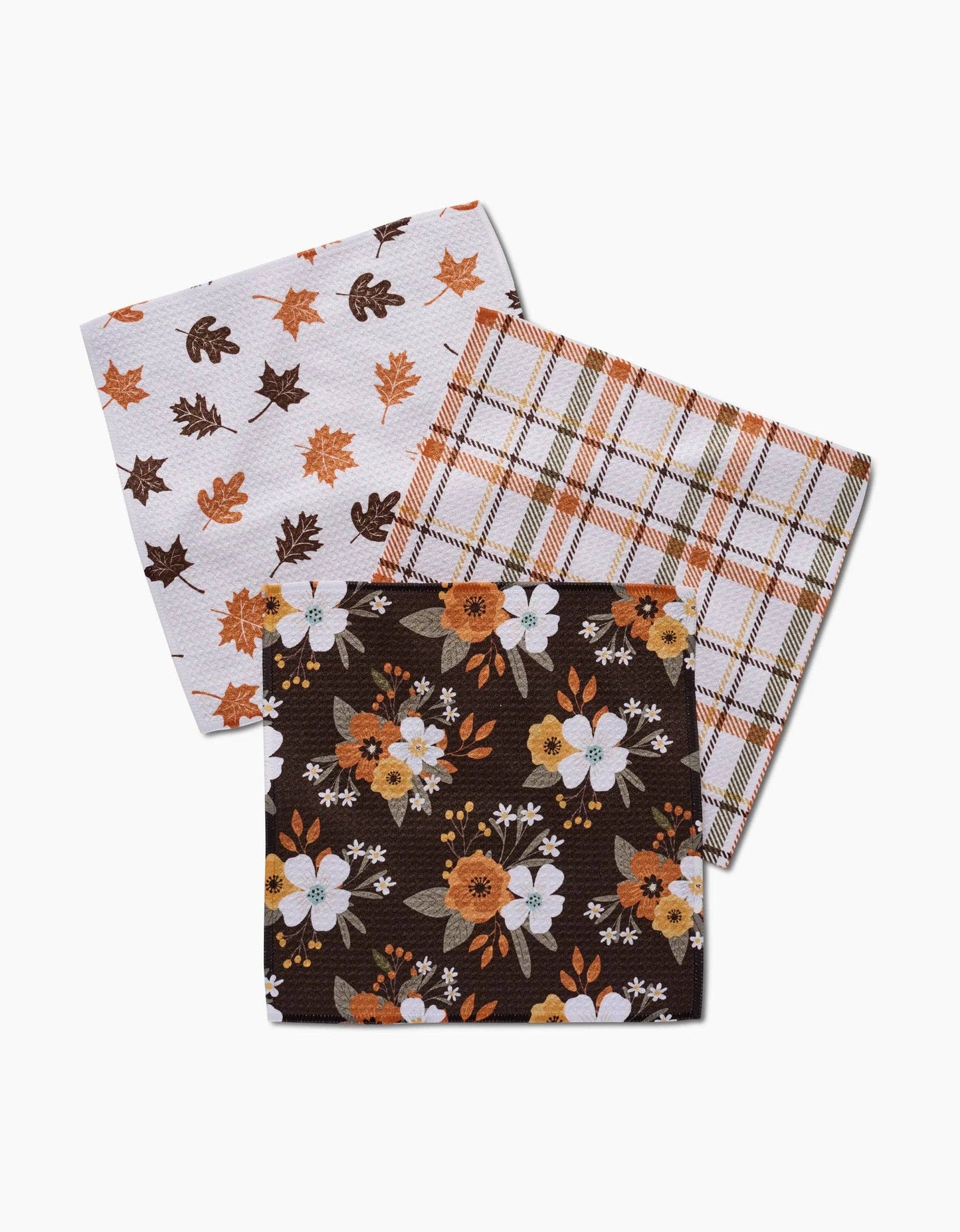 Autumnal Serenade Dishcloth Set