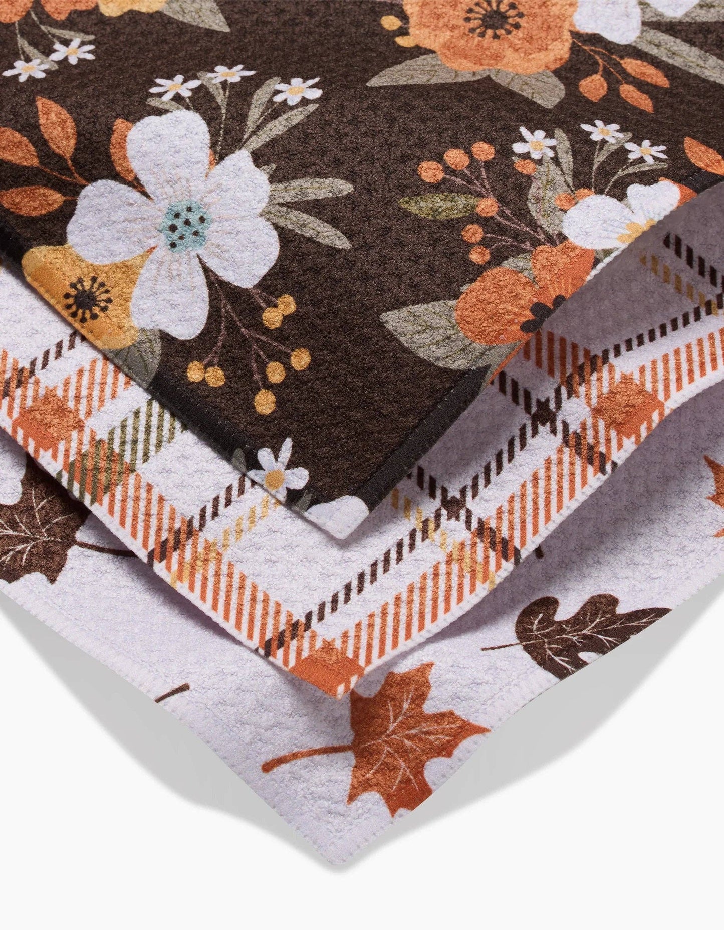 Autumnal Serenade Dishcloth Set