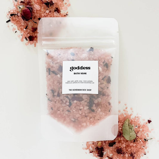 Goddess Bath Soak Packet - 2oz or 4oz Bath Salts