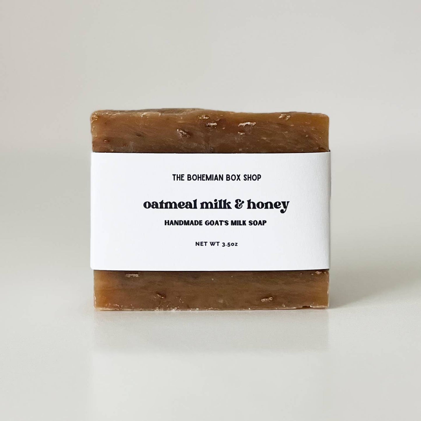 Oatmeal Milk & Honey Handmade Goat's Milk Soap Bar