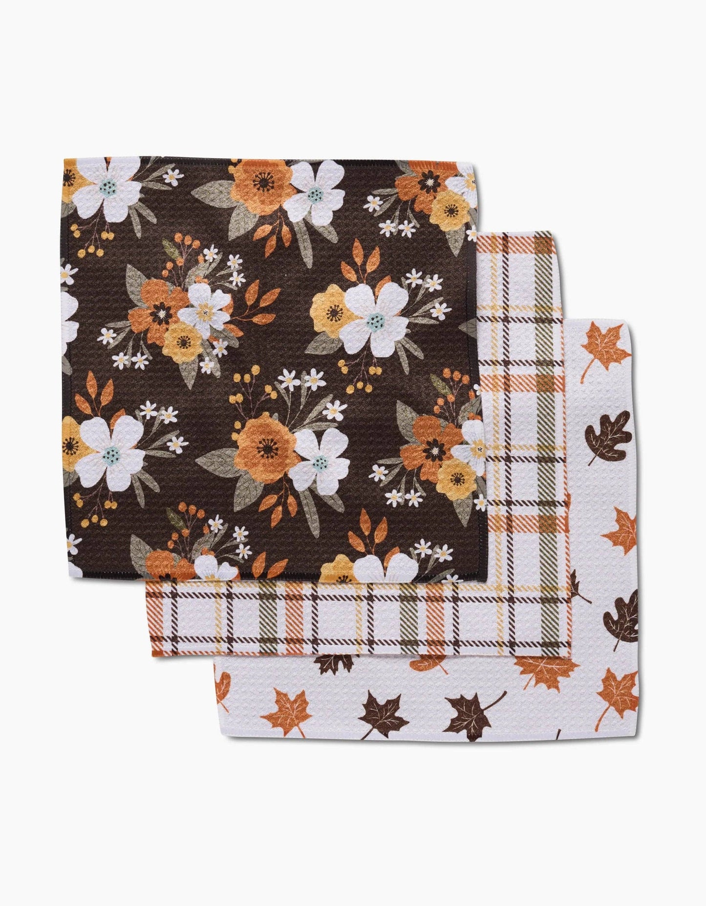 Autumnal Serenade Dishcloth Set