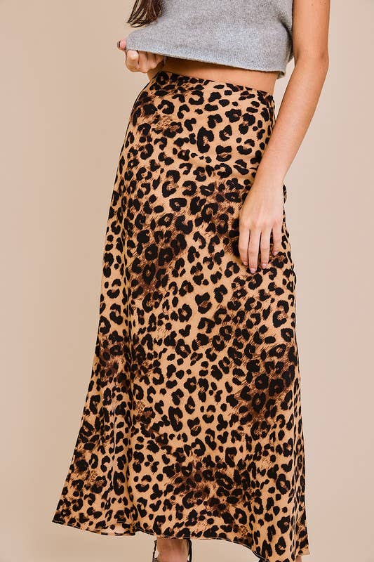 Untamed Elegance Maxi Skirt