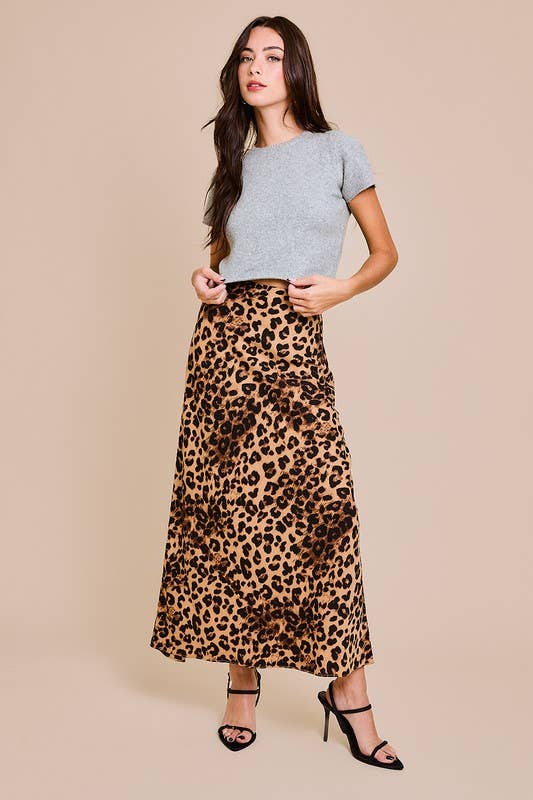 Untamed Elegance Maxi Skirt