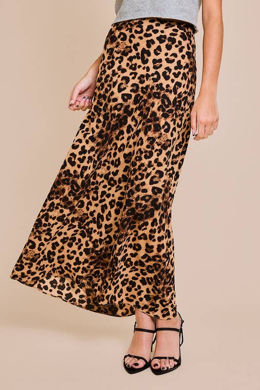 Untamed Elegance Maxi Skirt